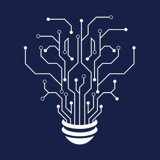 Ilustrasi artificial intelligence of things, IoT, AIoT, AI, IoT